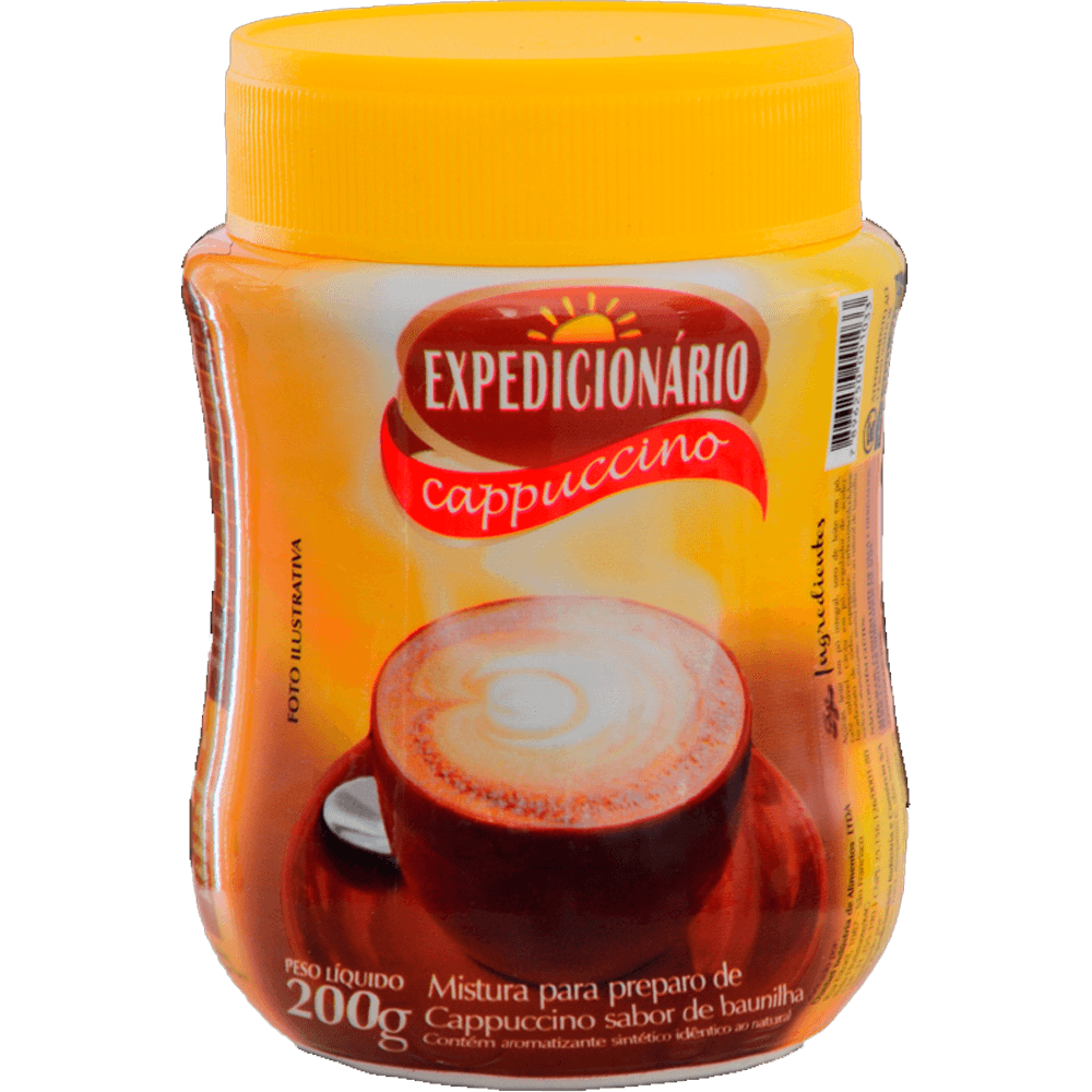 CAPPUCCINO EXPEDICIONARIO POTE 200G TRADICIONAL - cricare